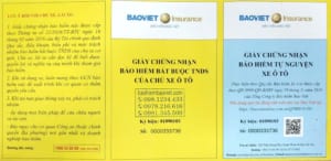 bảo hiểm bắt buộc ô tô bảo việt